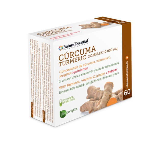 Cúrcuma 3000mg (curcumina 95%) más Vitamina C